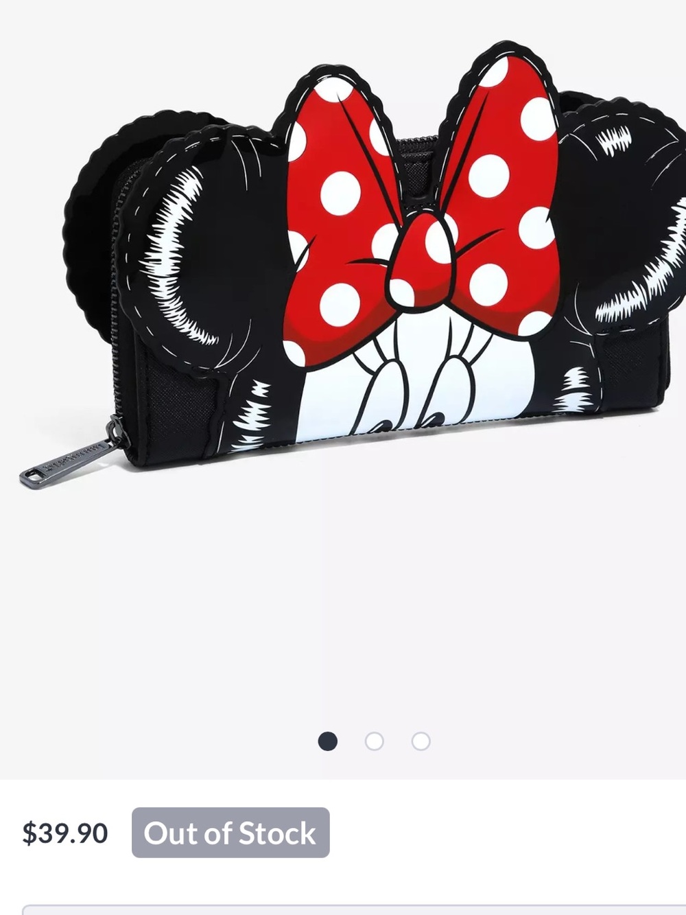 New Loungefly Disney Mickey and Minnie wallet